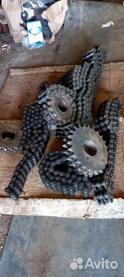 Звезды на двухрядную цепь