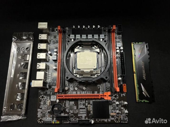 Материнская плата + Xeon E5 2670v3 + озу