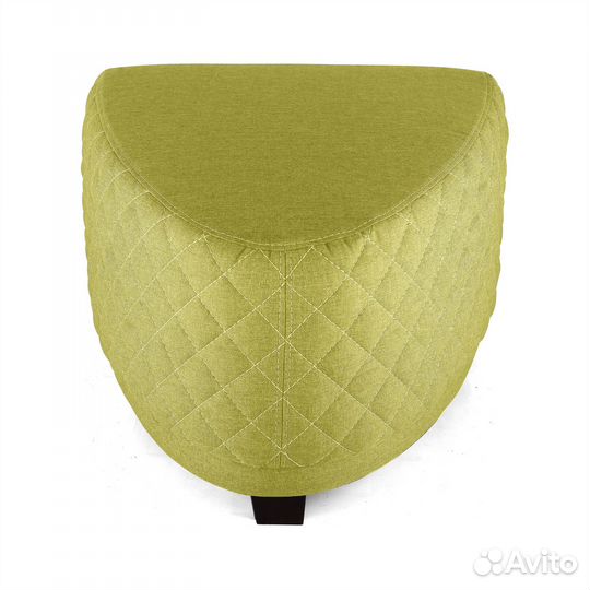 Пуф Tokio, рогожка зелёный