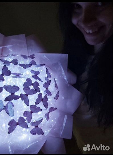 Букеты из бабочек