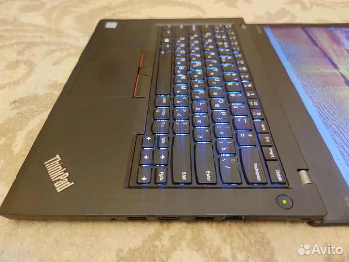 Монстр Lenovo Thinkpad T470 i5/16gb/SSD256/FHD
