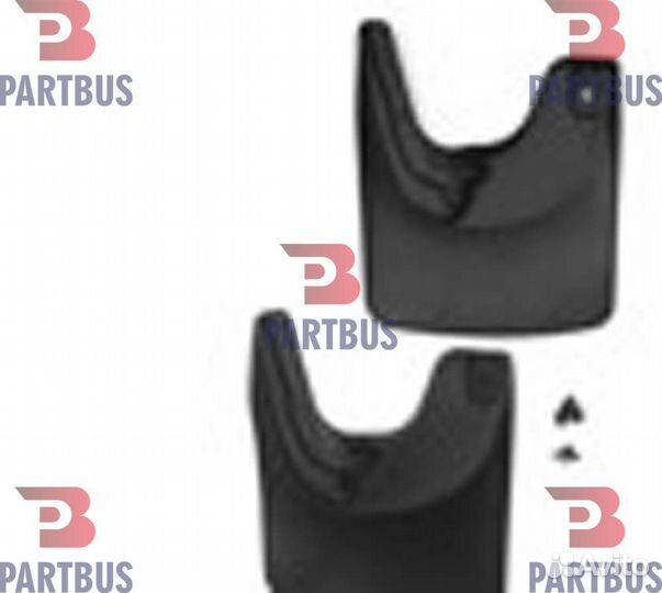 Брызговики задние (к-т) Ducato 244