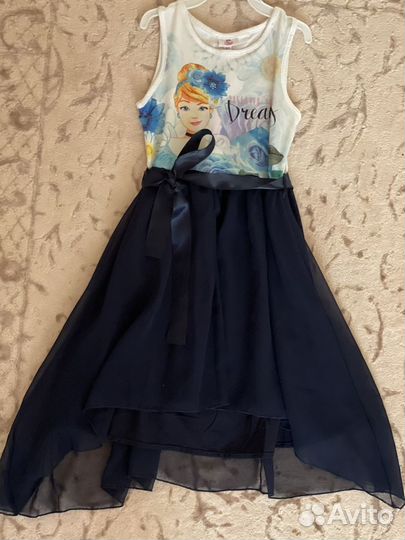 Платье для девочки 7 лет 122 см Disney