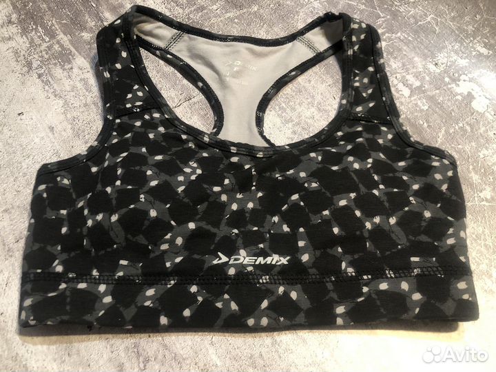 Demix топ/бра спортивный 2XS/80A