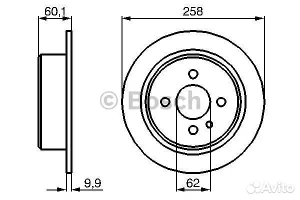Диск тормозной