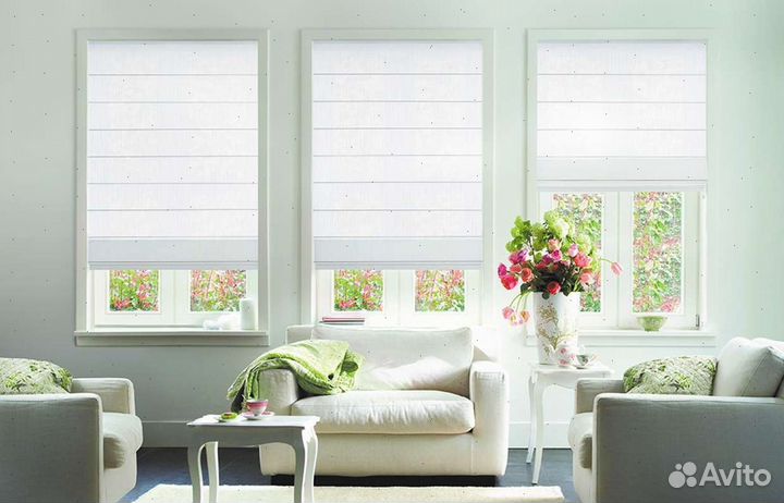 Рулонные шторы на заказ 
