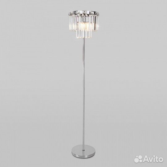 Торшер Eurosvet Elegante 01137/3 хром/прозрачный х