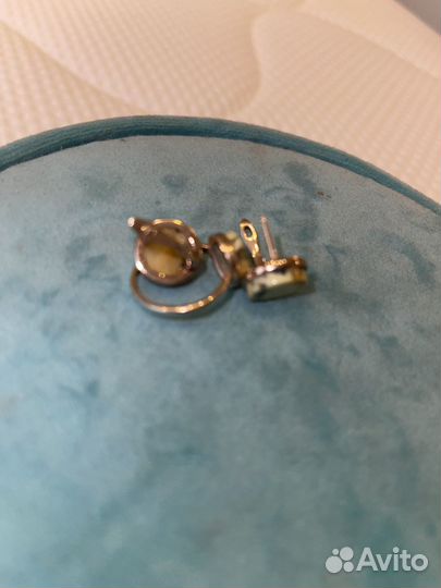 Комплект серьги и кольцо