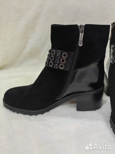 Новые ботильоны dino ricci нат замша