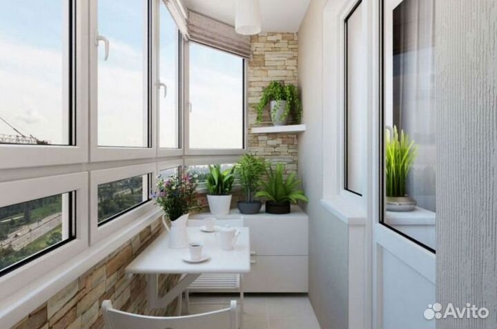 Остекление лоджии