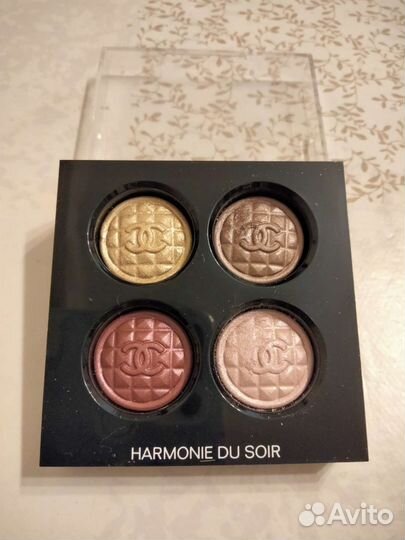Тени для век 4-цветные сhanel(тестер)