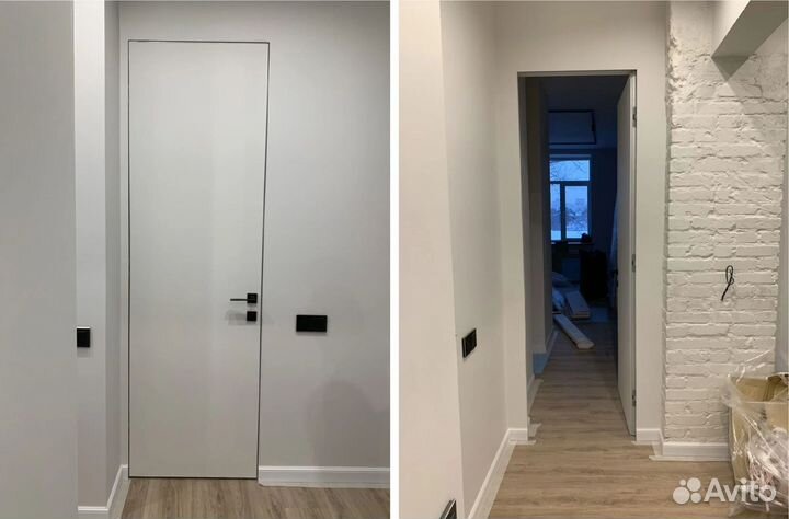 Скрытая дверь с гарантией