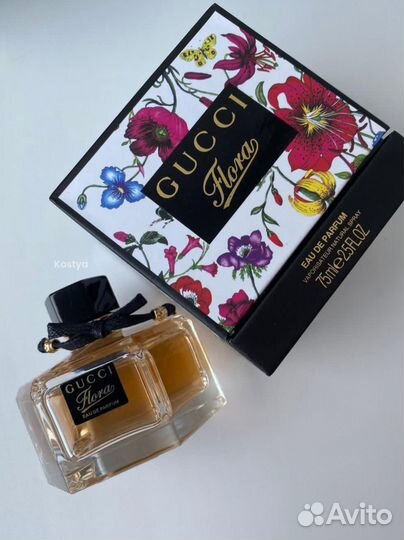 Gucci flora eau de parfum духи женские
