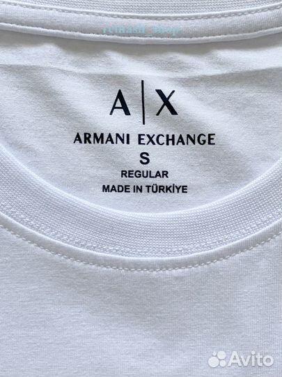 Armani exchange футболка