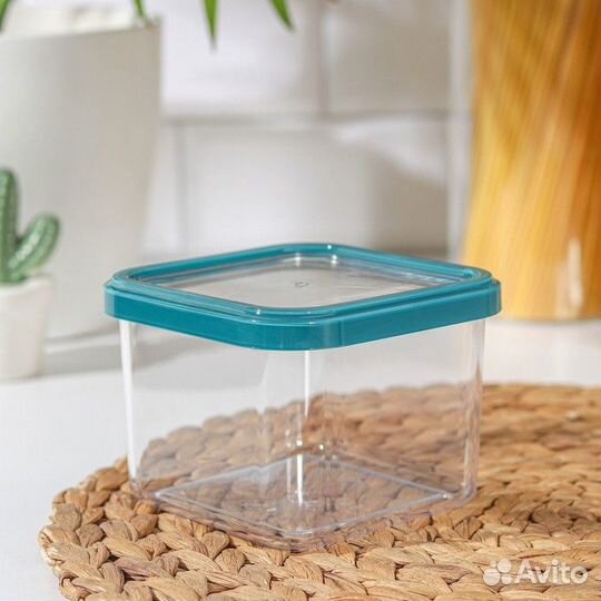 Банка для сыпучих продуктов, Cubbo, 600 мл, цвет м