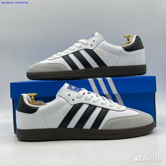 Кроссовки Adidas Samba (лучшее качество) (Арт.7152