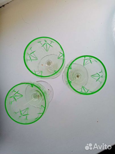 Фужеры советские по 3 шт