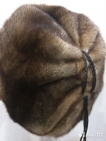 Берет (шапка) из норки р.56