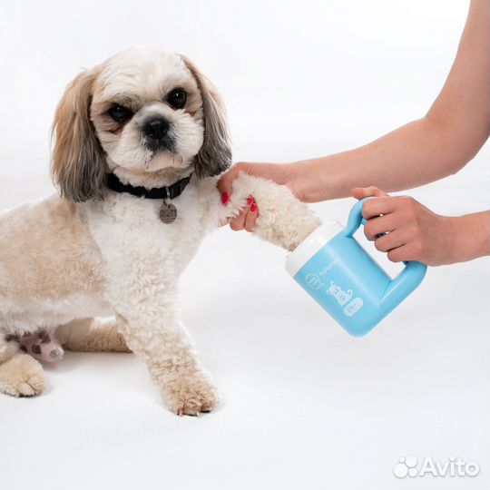 Лапомойка переносная автом. для собак и кошек