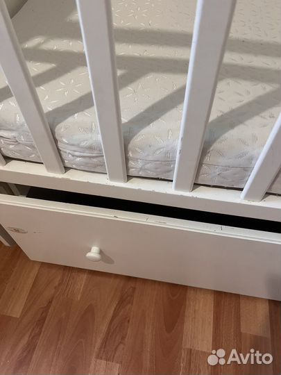 Детская кровать+ матрас