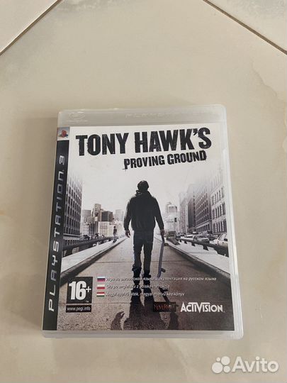 Игра “Tony hawk’s proving ground” ps3