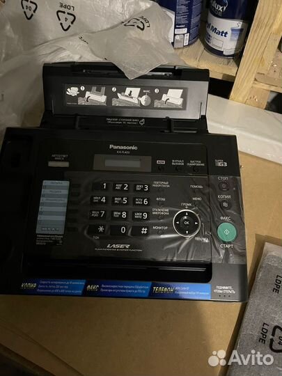 Факс Panasonic kx-fl423 новый