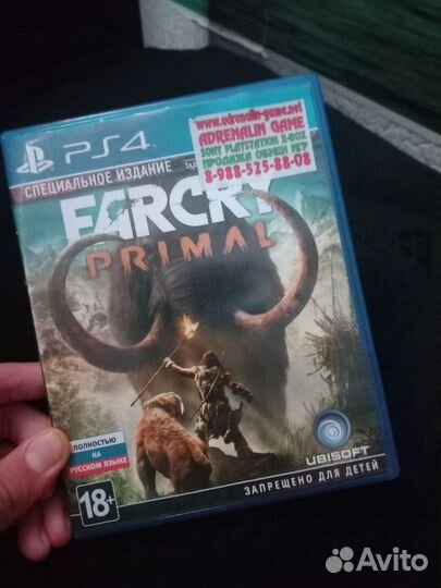 Игра для приставок ps4 (far cry primal)