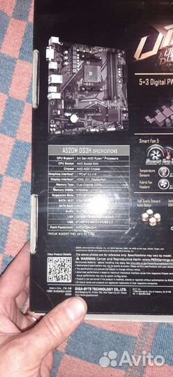 Материнская плата а520м