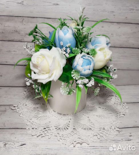 Букет из мыла. Подарочное мыло