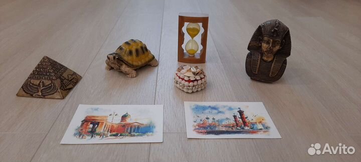 Статуэтки из камня и шкатулки для интерьера