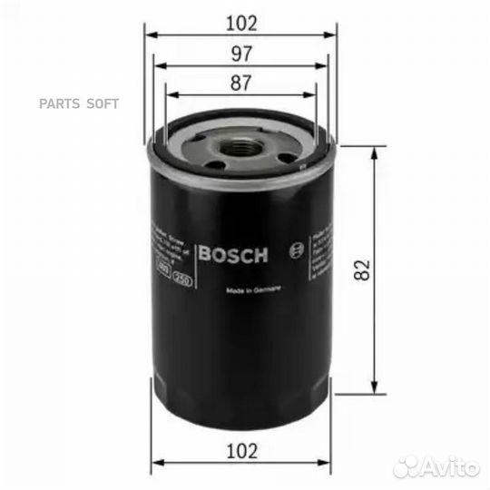 Bosch 0 451 103 270 Фильтр масл.hyundai/KIA/mazda