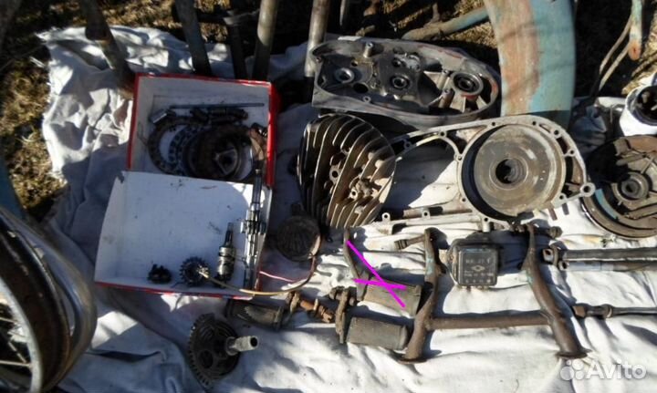 Мотоцикл иж-56(запчасти)