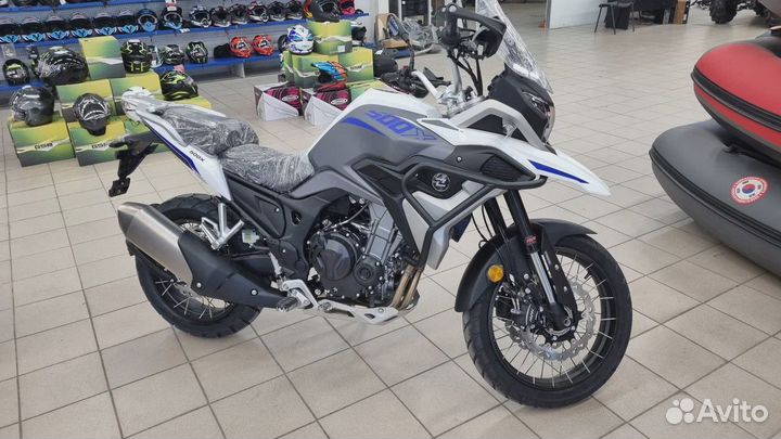 Мотоцикл kove 500X белый