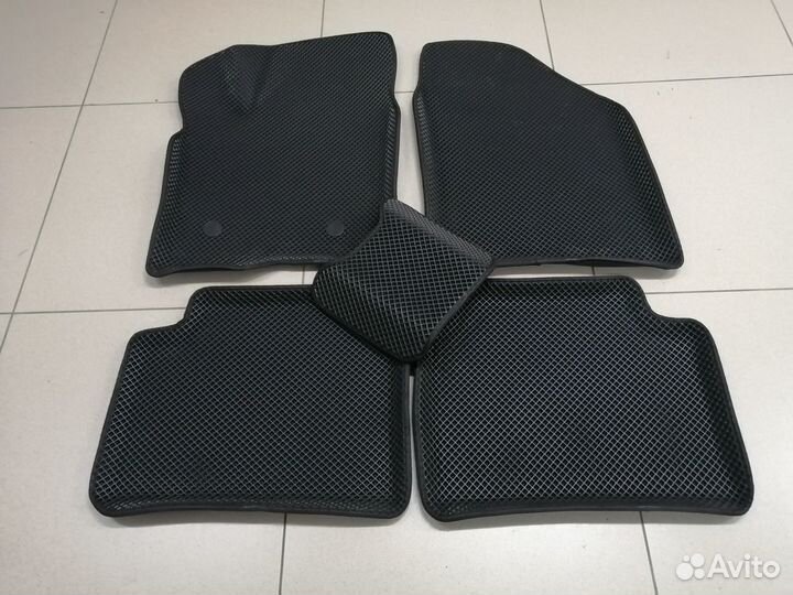 Комплект ковриков ева (EVA) с бортиками Лада Веста