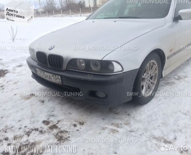 Передний бампер BMW e39 m5 с туманками