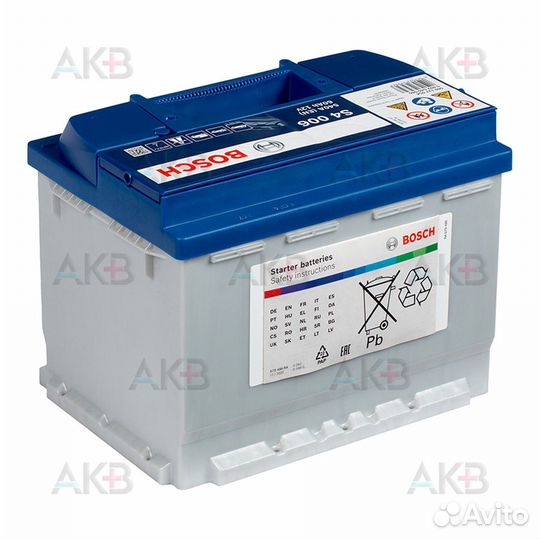 Аккумулятор автомобильный Bosch S4 006 60L 540A 24