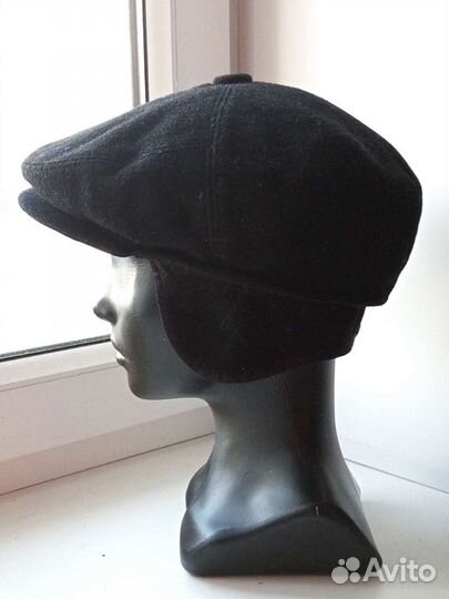 Мужские тёплые кепки, 58-59см, 2шт