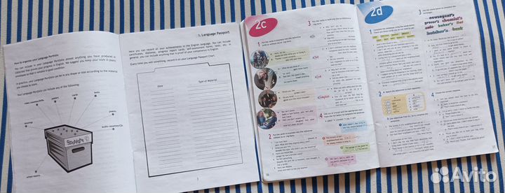 Английский уч.пособие и раб.тетрадь 9 кл. Ваулина