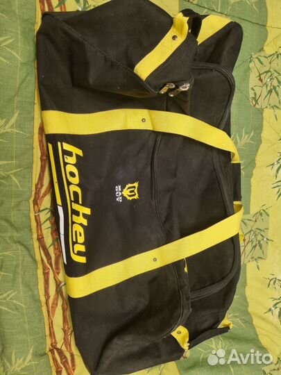 Хоккейный баул на колесах детский