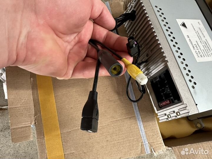 Штатаная магнитола УАЗ Патриот