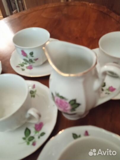 Сервиз фарфоровый кофейный полный