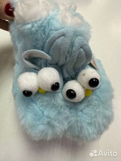 Пинетки тапочки теплые 1-2г