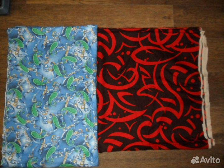 Ткани СССР, отрезы, разные