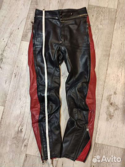 Мотоштаны кожаные