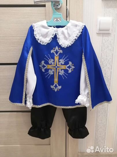 Детский карнавальный костюм мушкетёра