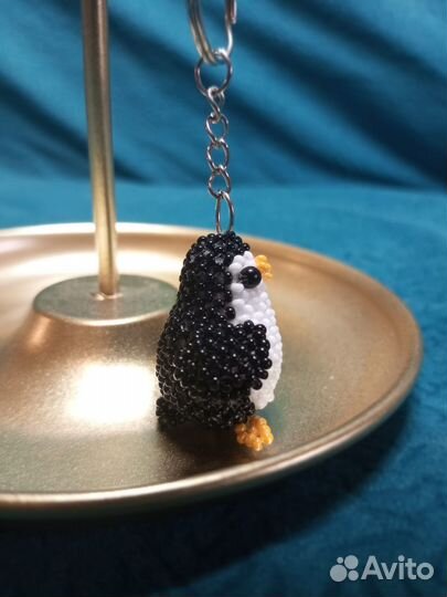 Амигуруми из бисера (пингвин)