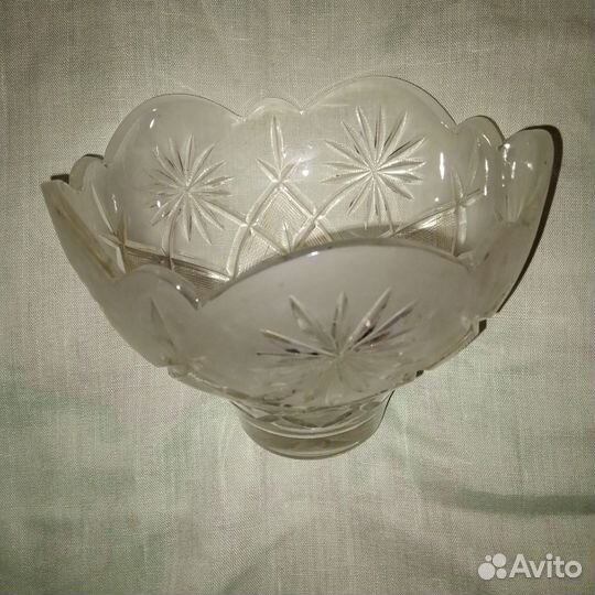 Салатник хрустальный