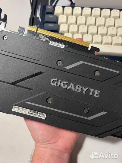 Видеокарта Gtx 1660ti 6gb gigabyte