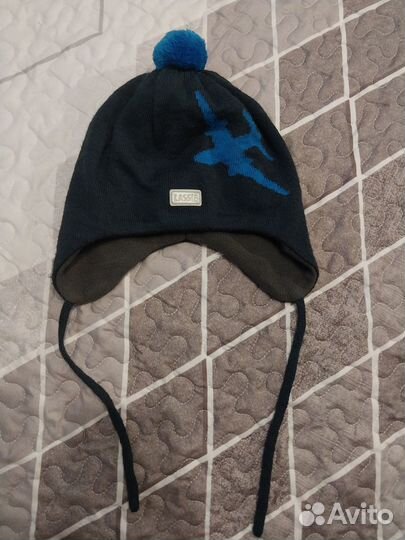Шапка Lassie 50-52 зима на мальчика