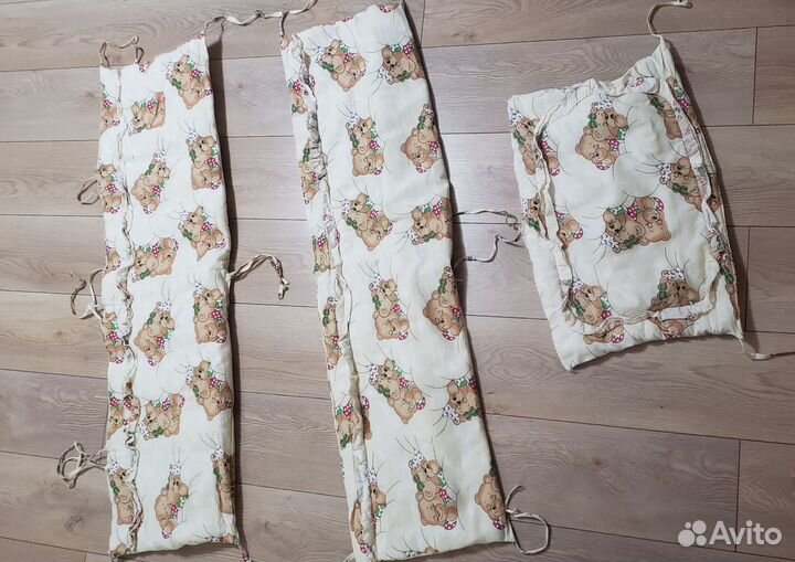 Мягкие бортики в кроватку